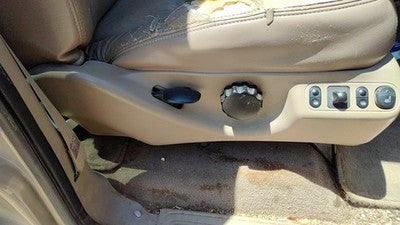 98 Lincoln Navigator Passenger Right Side Power Seat Switch Wh Trim Panel Tan Kx