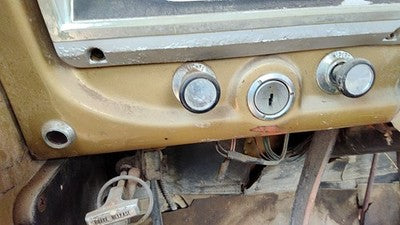 1969 Ford F100 Headlight Switch Control Knob Buttons Dash Oem