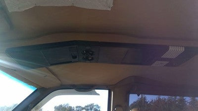 1995 Chevy Astro Center Overhead Console Oem Dome Light Map Lamp Cubby Tan