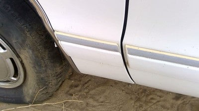 1994 Chevy Caprice Driver Left Moulding From Fender Oem Trim Strip White