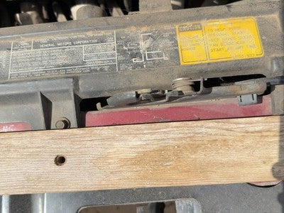 1986-1989 Olds 88 Hood Latch Assembly With Bracket Oem 12537589