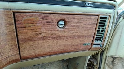 1980 Cadillac Deville Glove Box Assembly Complete Door With Latch Oem