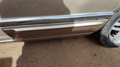 1992 Buick Park Ave Ultra Driver Left Rear Moulding From Door Back Trim Gold