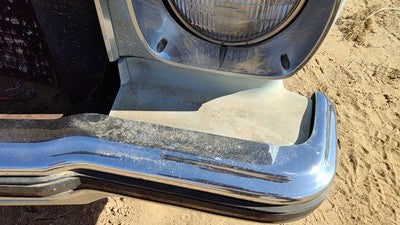 74-75 Cutlass Supreme Driver Left Front Fender Filler Moulding Trim Strip Blue
