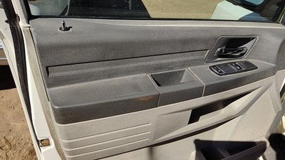 08-09 Grand Caravan Driver Left Front Door Trim Panel With Master Switch Gray Ds