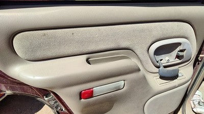 1995-99 Gmc Yukon Driver Left Rear Inside Door Trim Panel Only Oem Back Tan 522