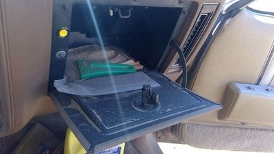 1985 Olds 88 Glove Box Assembly Complete Door With Latch Oem Tan