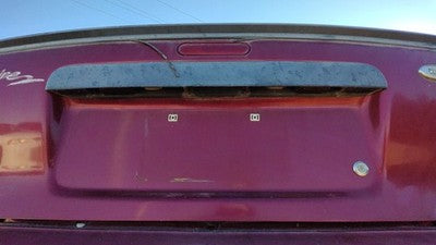 1994-1997 Ford Aspire License Plate Trim Surround Panel Oem Tail Trunk Finish