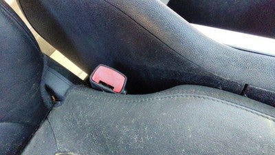 2007-2009 Gmc Acadia Passenger Right Front Seat Belt Buckle Receiver Oem Black