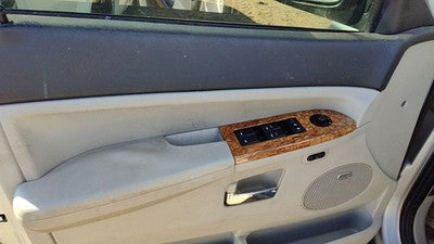 08-09 Grand Cherokee Driver Front Door Trim Panel With Master Switch Gray D1