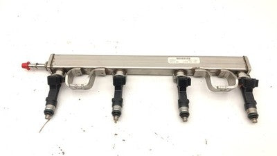 2008-2011 Ford Focus Complete Fuel Rail With Injectors Set Loaded Oem 2.0L