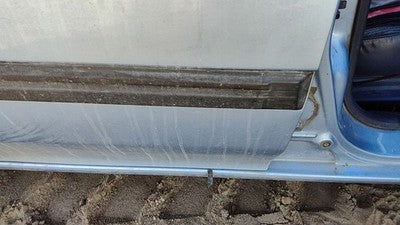 1989 Honda Civic Passenger Right Rear Moulding From Door Back Trim Strip Sedan