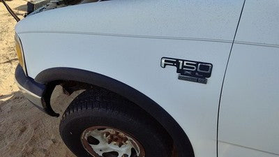 1997-2004 Ford F150 Driver Left Front Fender Oem White Yz F85z16006ca