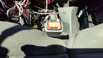 13-19 Police Interceptor Driver Left Front Seat Belt Buckle Receiver Black 9W