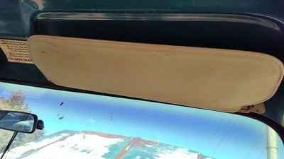 1976 Silverado C10 Passenger Right Sun Visor Oem Brown