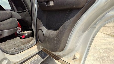 10-14 Chevy Tahoe Passenger Right Rear Door Trim Panel With Switches Back Black