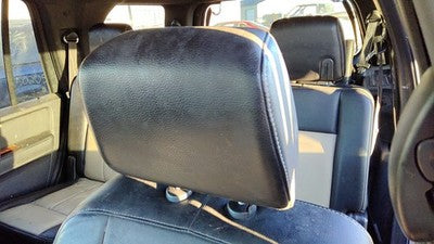07-08 Ford Expedition Driver Left Front Head Rest Leather Seat 1W Black/Camel