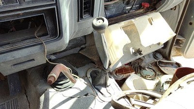 86 Dodge Ram W250 4x4 Shifter Lever Assembly With Linkage 4wd T Case Shift Unit