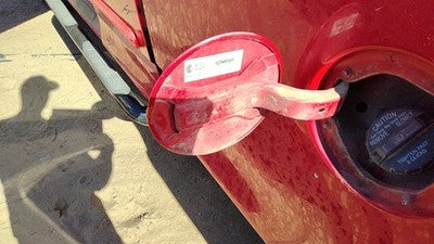 1997-2004 Ford F150 Fuel Tank Door With Hinge Gas Lid Oem Filler Red E4