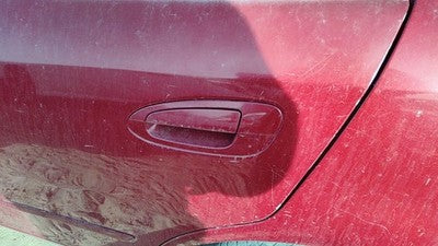 2002-2006 Nissan Altima Driver Left Rear Outside Door Handle Oem Back Red A15