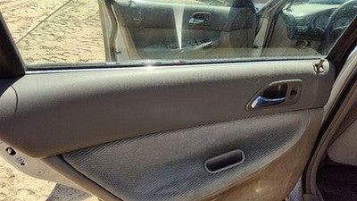 96-97 Honda Accord Driver Left Rear Door Trim Panel With Switches Back Gray F