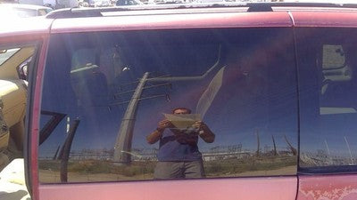 1996-00 Town & Country Driver Left Rear Side Window Door Glass Oem Back 4797159