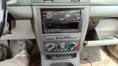 2005-2010 Chevy Cobalt Trim Bezel Around Radio Surround Dash Panel Oem Gray 14C