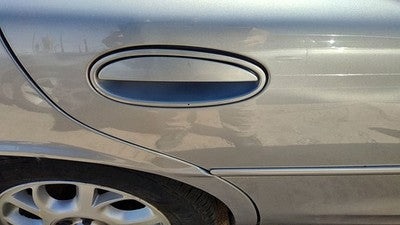 98-02 Intrigue Passenger Right Rear Outside Door Handle Back Silver 17U