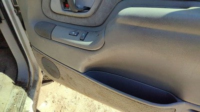 95 Chevy Silverado 1500 Passenger Right Front Door Trim Panel With Switches Gray