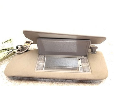 1994 Chrysler LHS Driver Left Sun Visor Complete Assembly Set OEM Gray 2 piece