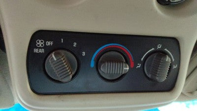 00-02 Suburban Overhead Temperature Control Module In Dash Heater Ac Head Unit