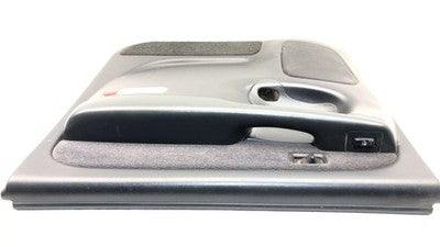 01 02 Sierra 2500 Hd Passenger Right Rear Door Panel With Switches Graphite 12D
