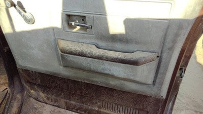 1983 Gmc Sierra C3500 Passenger Right Front Door Trim Panel Red