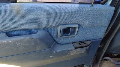 95 Nissan Pathfinder Driver Left Rear Inside Door Trim Panel Only Oem Back Blue