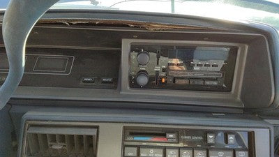 1988-1992 Olds Cutlass Cierra Trim Bezel Around Speedometer Dash Surround Panel