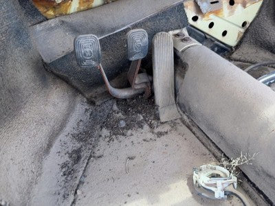1971 Vw Super Beetle Complete Clutch And Brake Pedal Assembly Oem