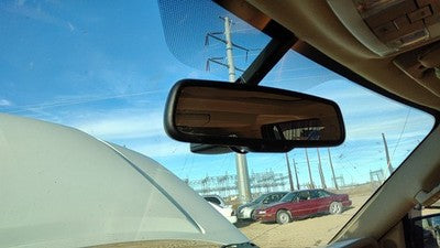 2006-2008 Lincoln Navigator Inside Rear View Mirror Oem Windshield Mounted