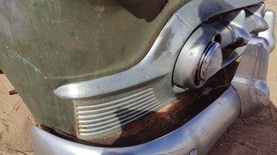 1953 Chevy Bel Air 150 Sedan Passenger Right Front Grille Section Chrome Oem