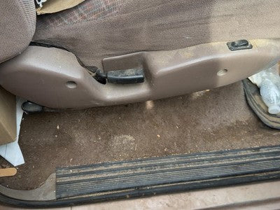 97 Ford F250 Passenger Right Side Power Seat Switch With Trim Panel Oem Brown Rk