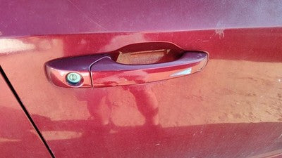 09-10 Dodge Journey Passenger Right Front Outside Door Handle Inferno Red Prh