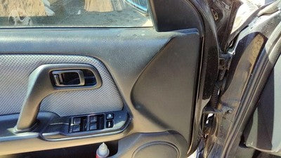 2002 Infiniti G20 Driver Left Front Door Trim Panel With Master Switch Black