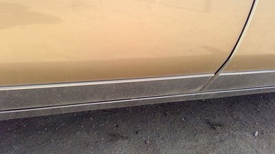 85 Olds 88 Passenger Right Rear Moulding From Door Back Trim Strip Lower Chrome
