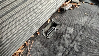 1993 Chevy S10 Blazer Passenger Right Front Seat Belt Buckle Receiver Oem Black