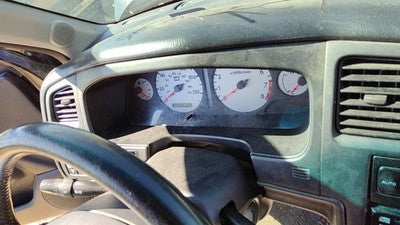 1999-02 Infiniti G20 Trim Bezel Around Speedometer Oem Dash Surround Panel Black