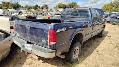 2003 F350 Powerstroke Driver Left Rear Brake Backing Plate Assembly Oem