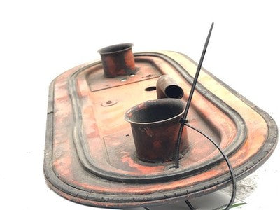 70-72 Nissan Datsun 240Z Lower Air Cleaner Base Plate Filter Housing 2.4L L24