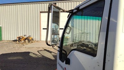 1996 Isuzu Npr Driver Left Side Mirror Door Mounted Oem