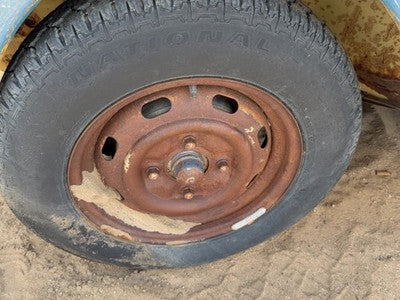 1968-1979 Vw Super Beetle 15" Steel Wheel Oem Factory 8 Slot Rim