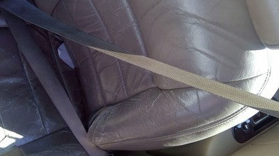 2000 Lincoln Town Car Driver Left Front Seat Belt Retractor OEM Shoulder TAN SH