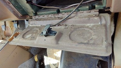 1985 Pontiac Sunbird Glove Box Assembly Complete Door With Latch Oem Tan
